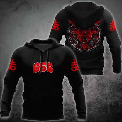 Satanic 3D Printed Shirts DD15052105.S