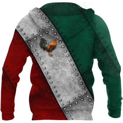 Mexico 3D All Over Printed Unisex Hoodie VP15052106