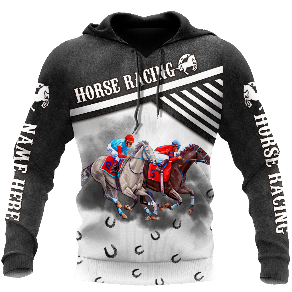 Personalized Horse Racing 3D All Over Printed Unisex Shirts