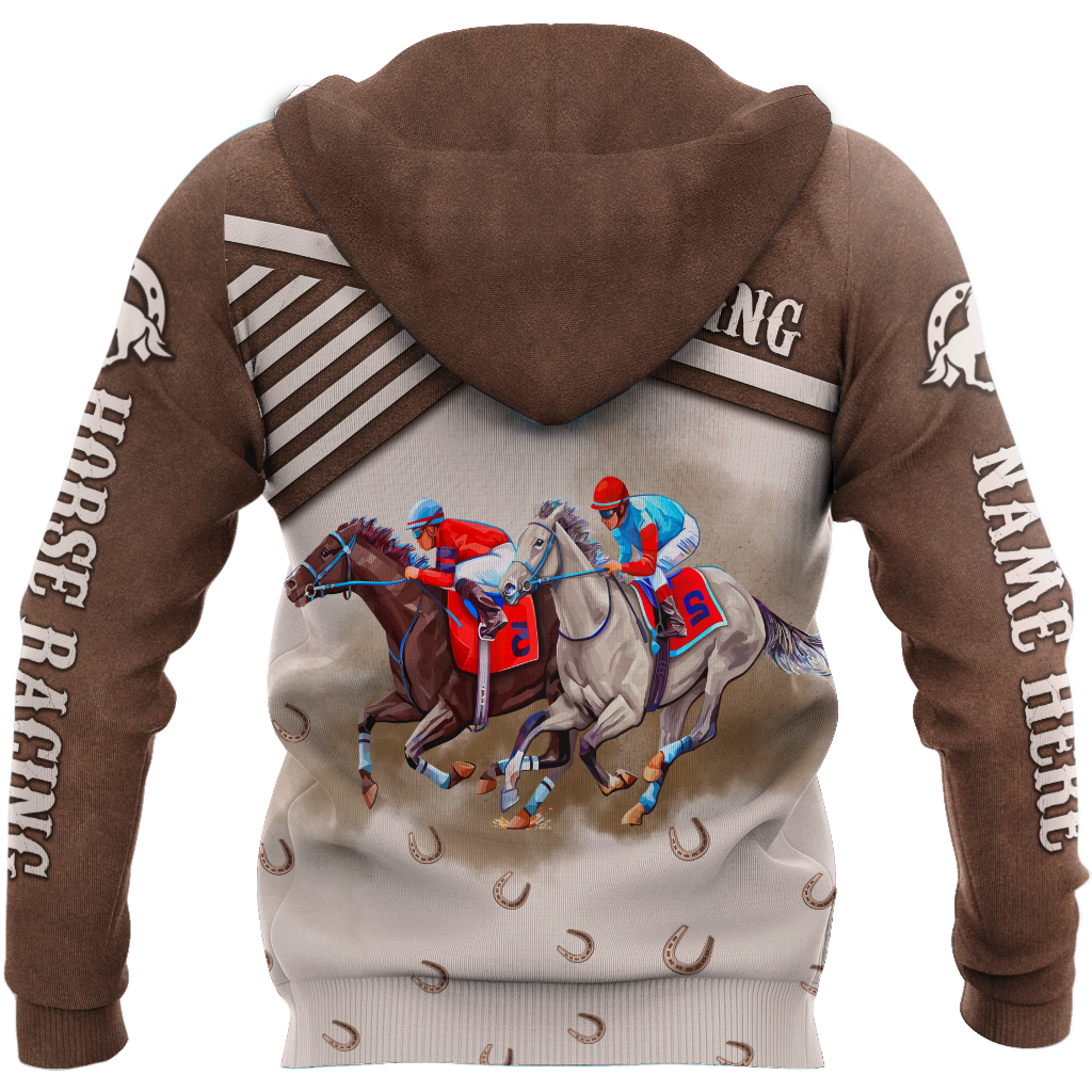 Personalized Horse Racing 3D All Over Printed Unisex Shirts