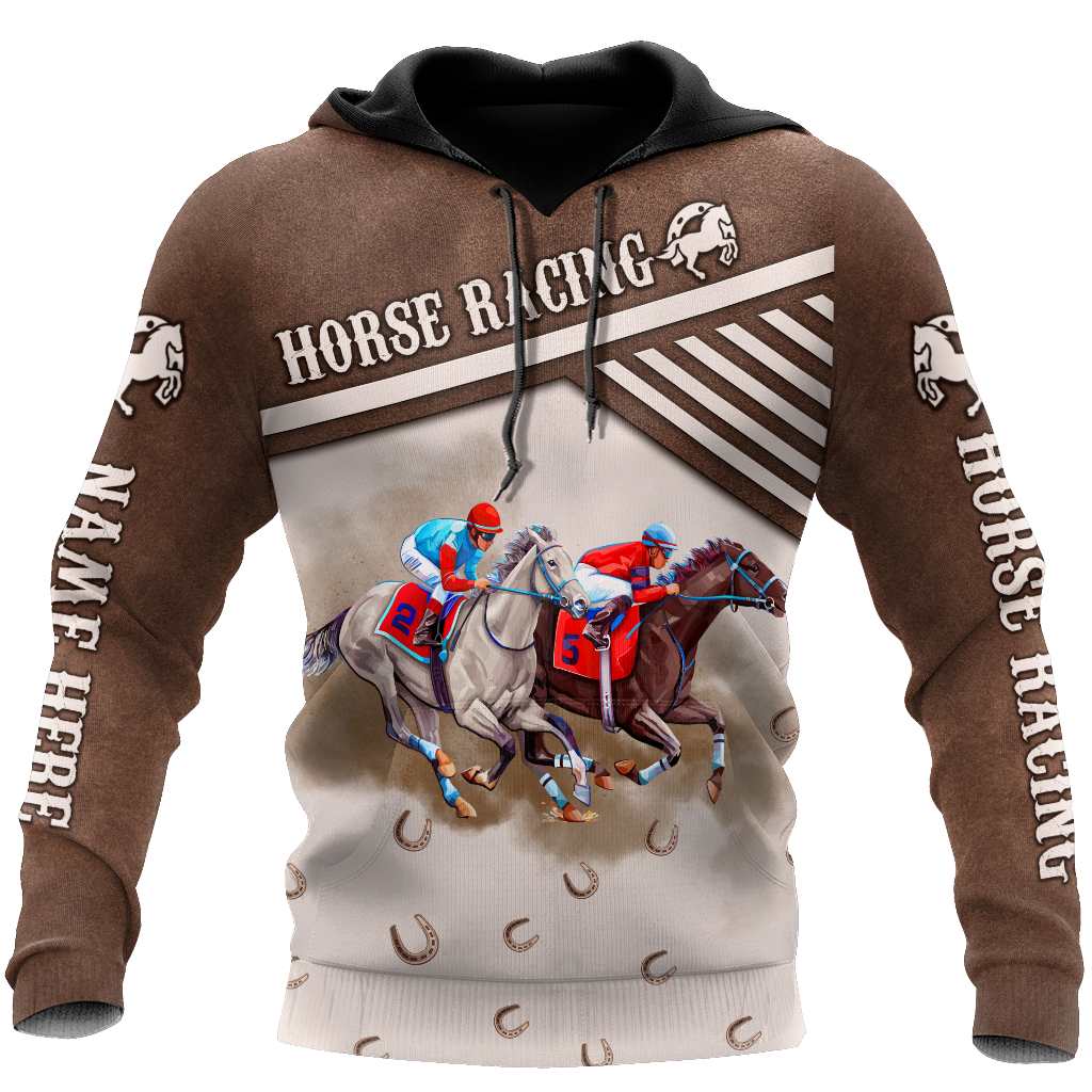 Personalized Horse Racing 3D All Over Printed Unisex Shirts
