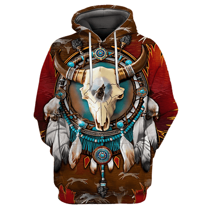 Native American 3D All Over Printed Legging + Hoodie