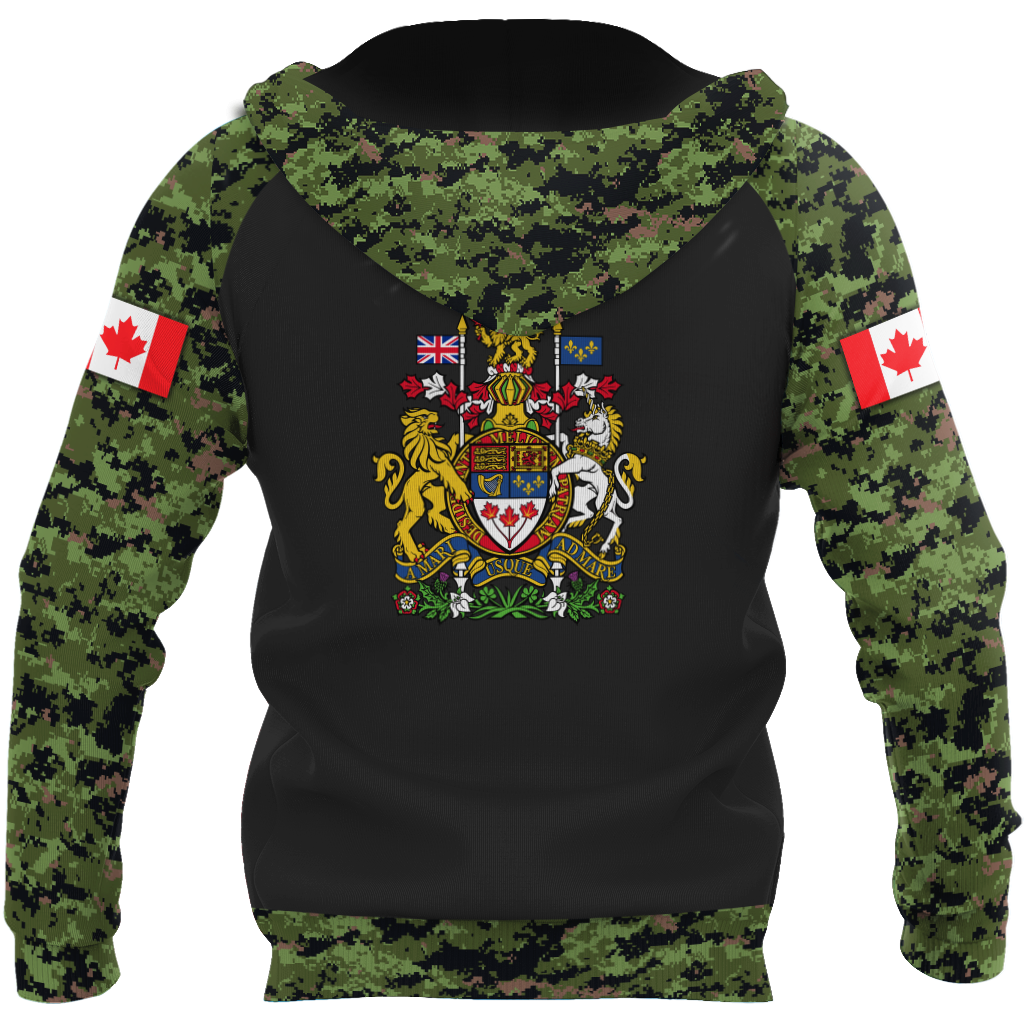 Personalized Name XT Canada Coat of Arms 3D All Clothes PD16032103