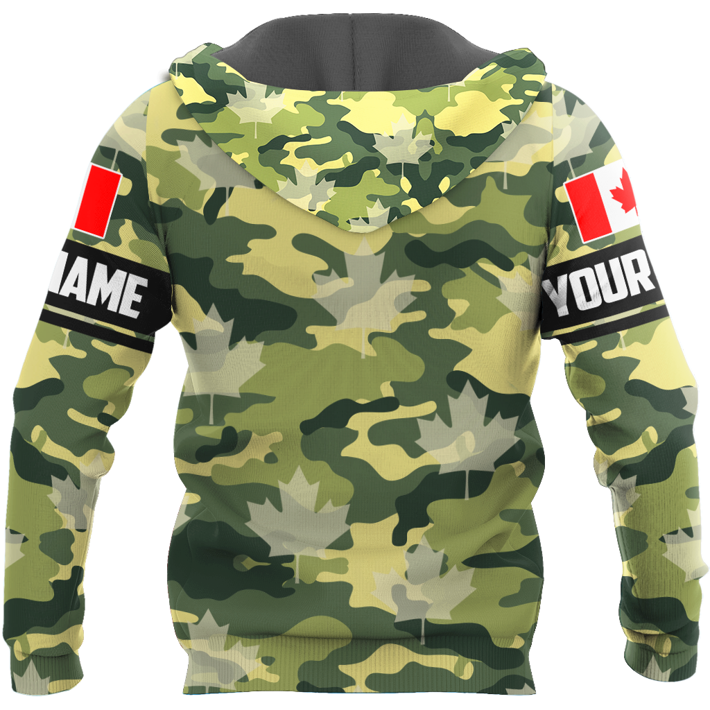 Personalized Name XT Canadian Veteran 3D All Over Printed Clothes DA16032104