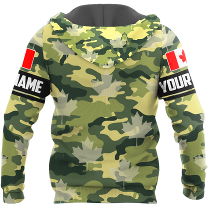 Personalized Name XT Canadian Veteran 3D All Over Printed Clothes DA16032104