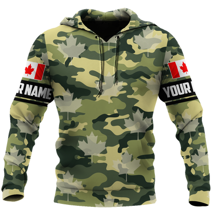Personalized Name XT Canadian Veteran 3D All Over Printed Clothes DA16032104