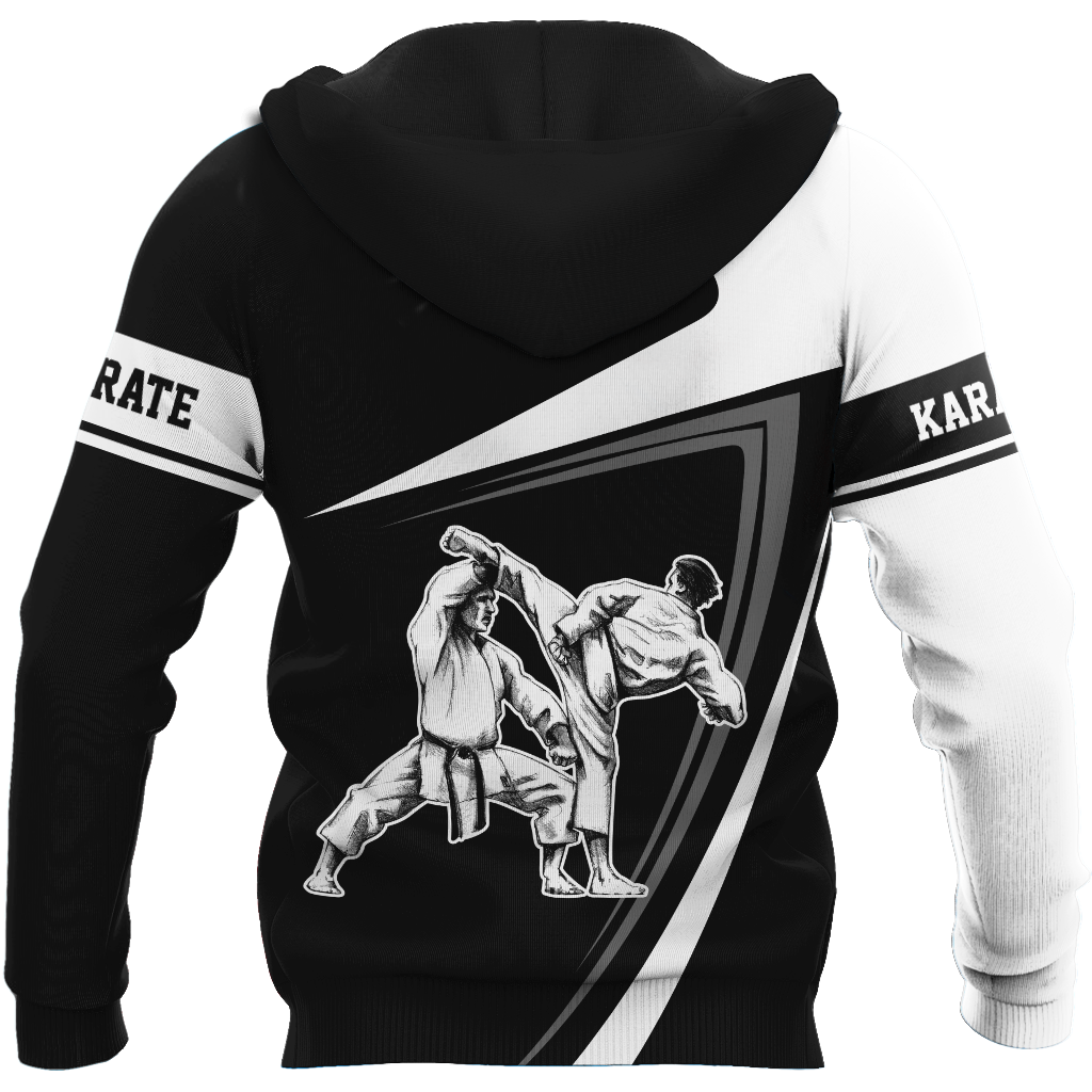 Customize Name Karate 3D Hoodie For Men And Women MH16042102