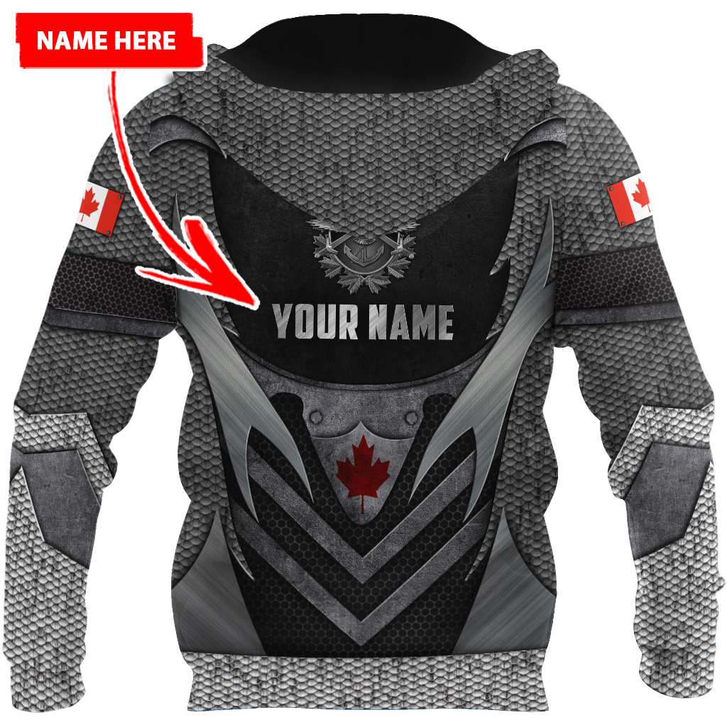 Custom Name XT Canadian Armed Forces 3D Printed Clothes PD16042103