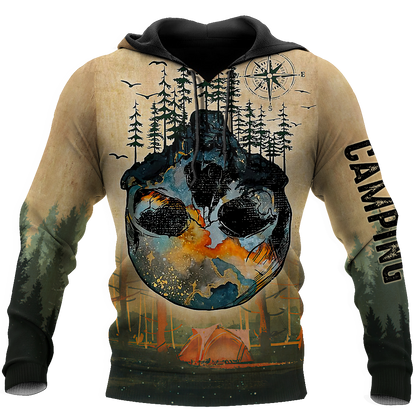 Camping 3D All Over Printed Shirts VP16112005XT