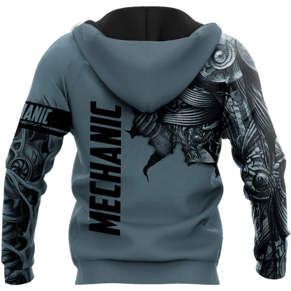 Mechanic Tattoo Machine All Over Printed Hoodie For Men and Women TR1611201VH