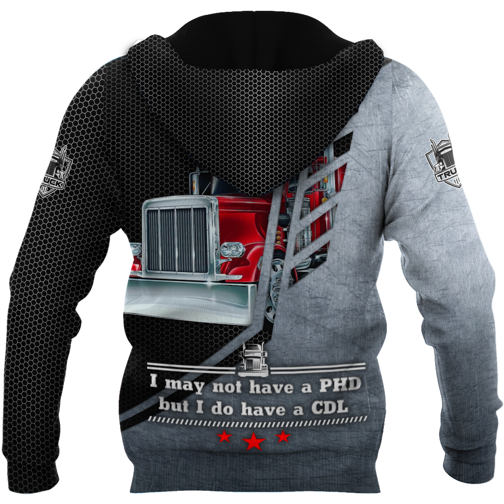 Premium Truck Driver Unisex 3D All Over Printed Shirts MEI