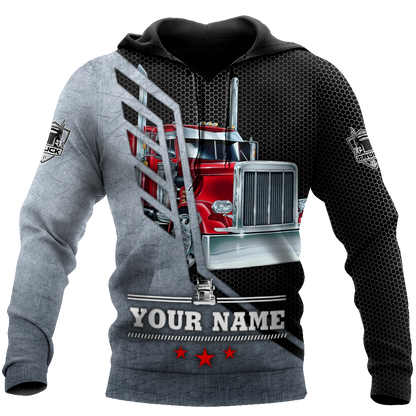 Premium Truck Driver Unisex 3D All Over Printed Shirts MEI