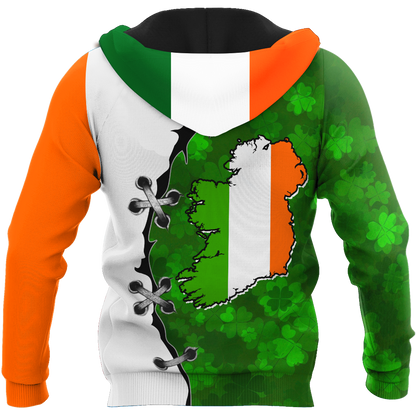 3D All Over Printed Irish Pride- St Patrick Day Unisex Shirts Custom Name XT MH17022103