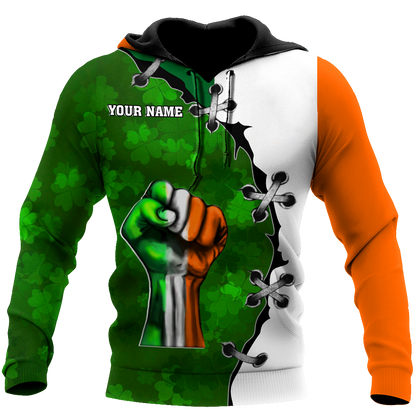 3D All Over Printed Irish Pride- St Patrick Day Unisex Shirts Custom Name XT MH17022103