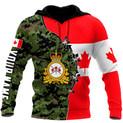 Personalized Name XT Canadian Veteran 3D All Over Printed Clothes NTN17032102