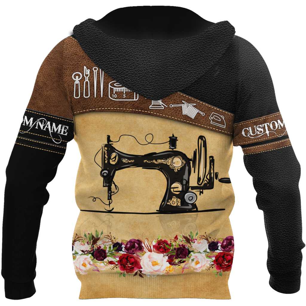 Personalized Name Sewing machine 3D All Over Printed Shirts