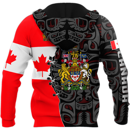 Canada Coat of Arms 3D Printed Clothes NTN17032105
