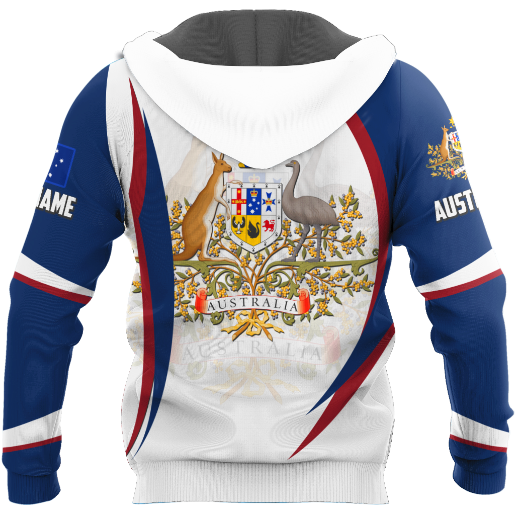 Personalized Australia 3D Printed Unisex Shirts