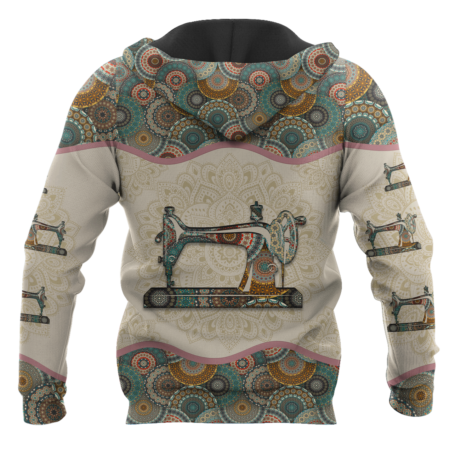 Sewing machine 3D All Over Printed Shirts For Men and Women