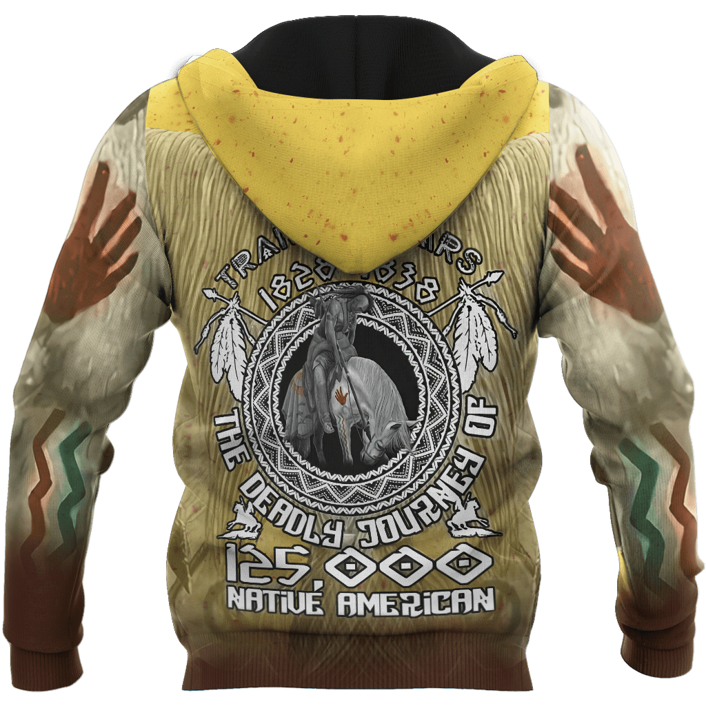 The Deadly Journey Of Native American 3D All Over Printed Unisex Shirt