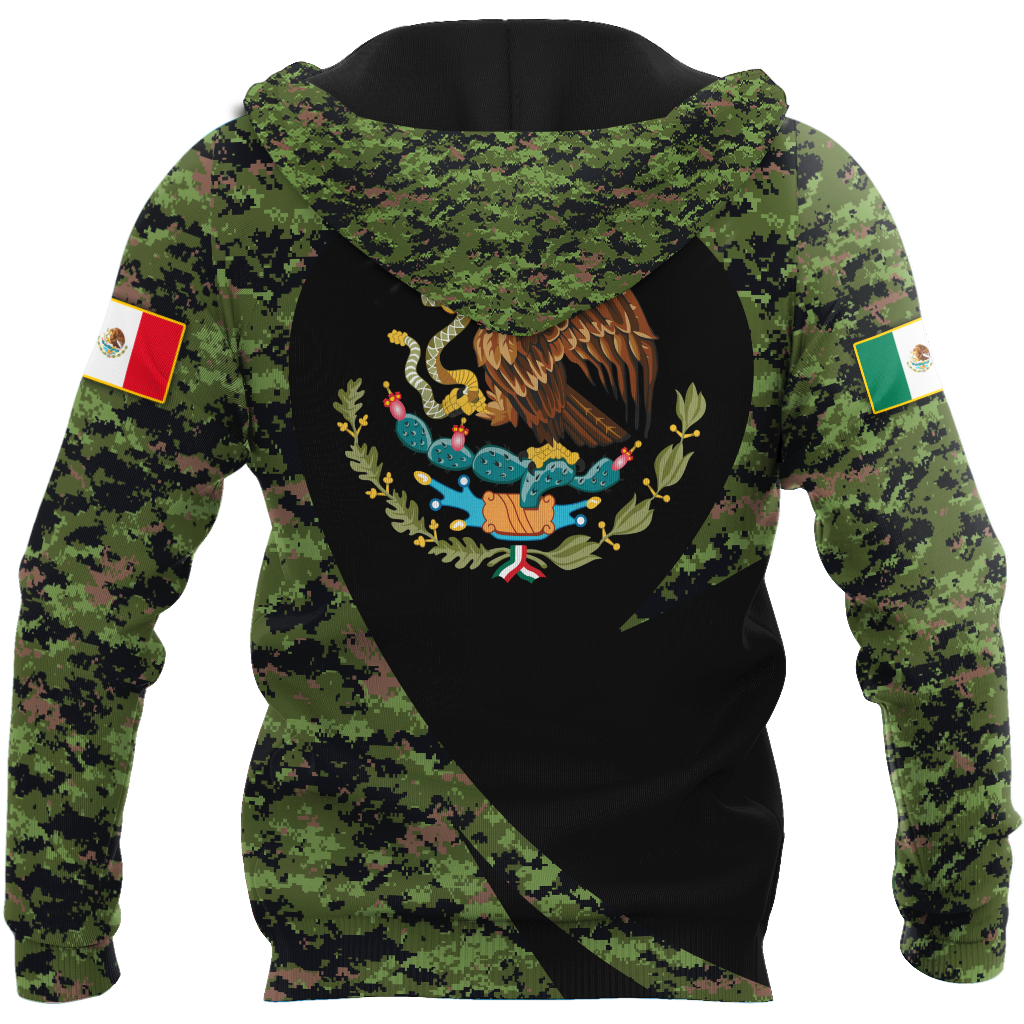 Mexico 3D All Over Printed Hoodie MH17042102