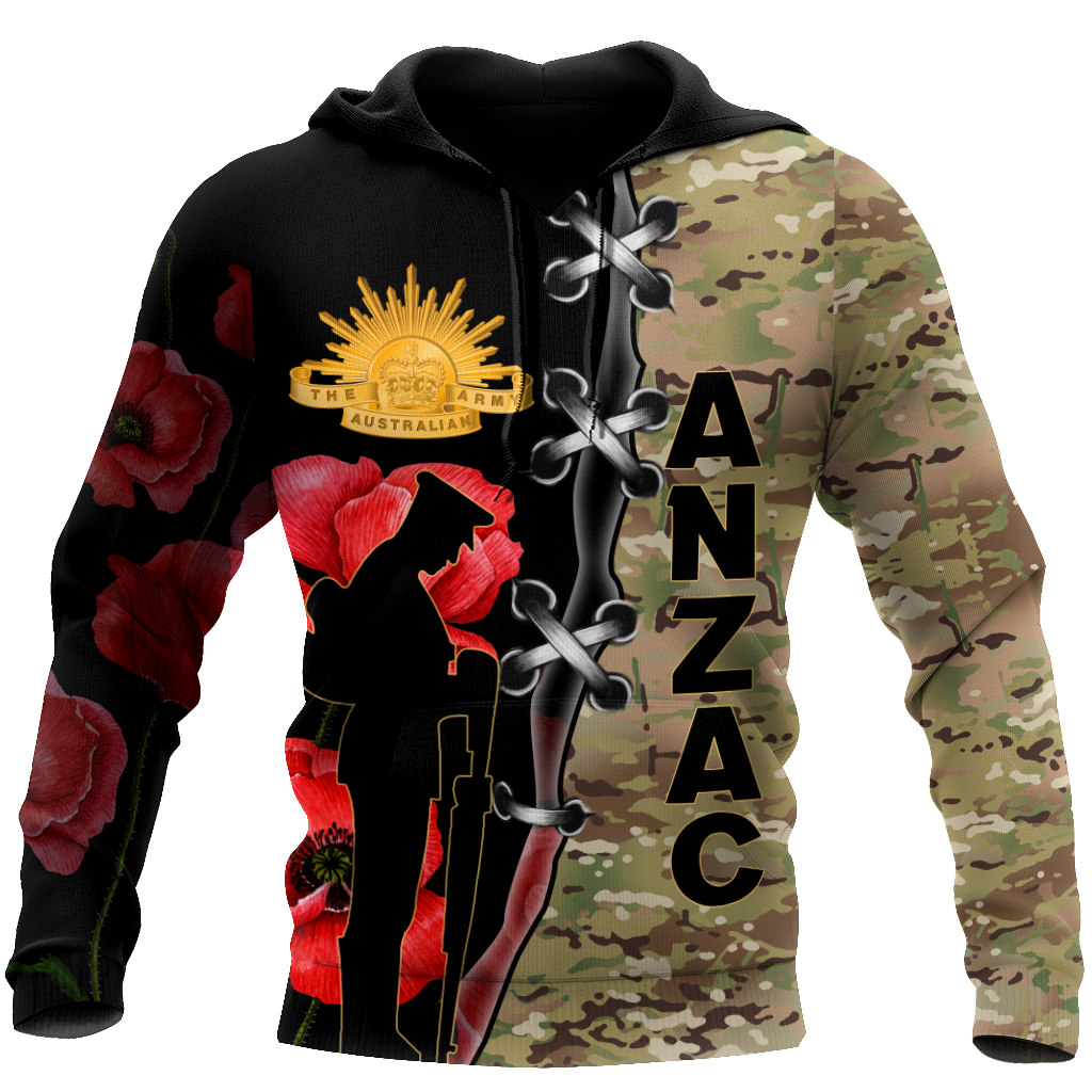Premium Anzac Day 3D Printed Unisex Shirts TN NTN17042104