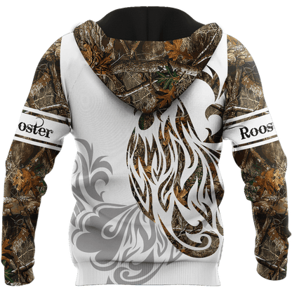 Personalized Rooster 3D Printed Unisex Shirts DD17052104