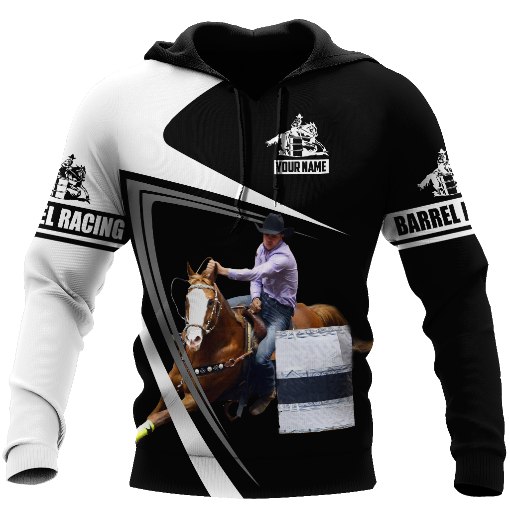 Personalized Name Rodeo 3D All Over Printed Unisex Shirts Barrel Racing