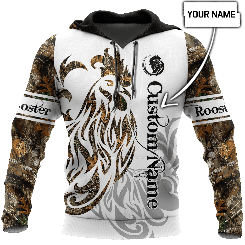 Personalized Rooster 3D Printed Unisex Shirts DD17052104