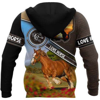 Horse 3D All Over Printed Shirts VP17112003