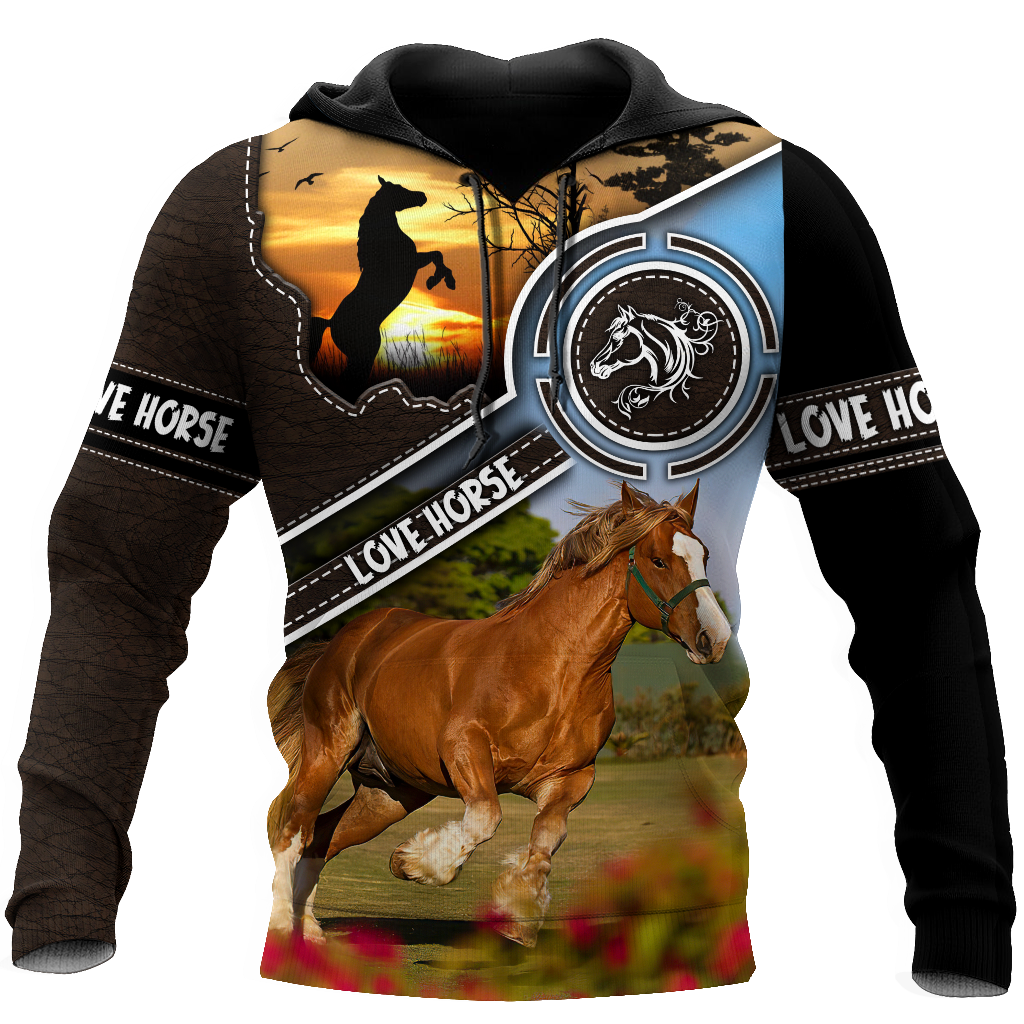 Horse 3D All Over Printed Shirts VP17112003
