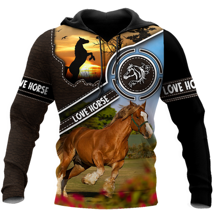 Horse 3D All Over Printed Shirts VP17112003