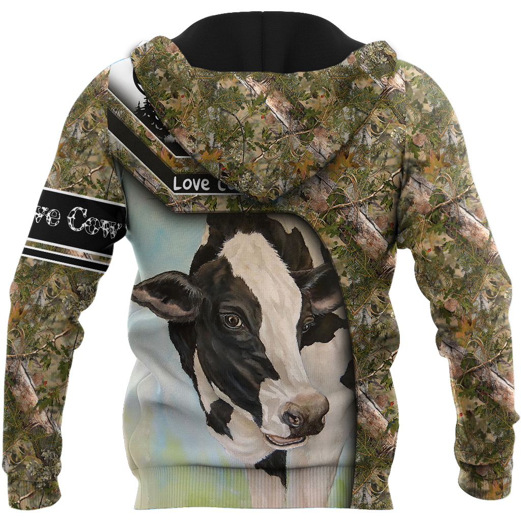Cow 3d hoodie shirt for men and women DD11172002