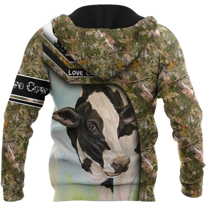 Cow 3d hoodie shirt for men and women DD11172002