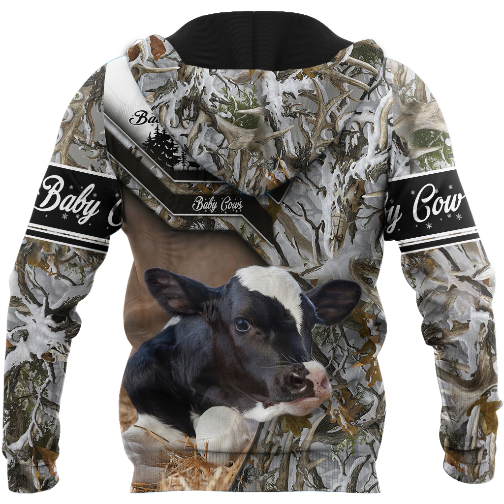 Cow 3d hoodie shirt for men and women DD11182002