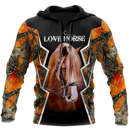 American Quarter Horse Camo 3D All Over Printed Shirts For Men And Women TR1712201CL