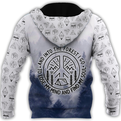 Camping 3D All Over Printed Unisex Shirts Winter Camping