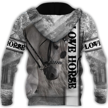 Horse 3D All Over Printed Shirts For Men and Women