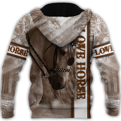 Horse 3D All Over Printed Shirts
