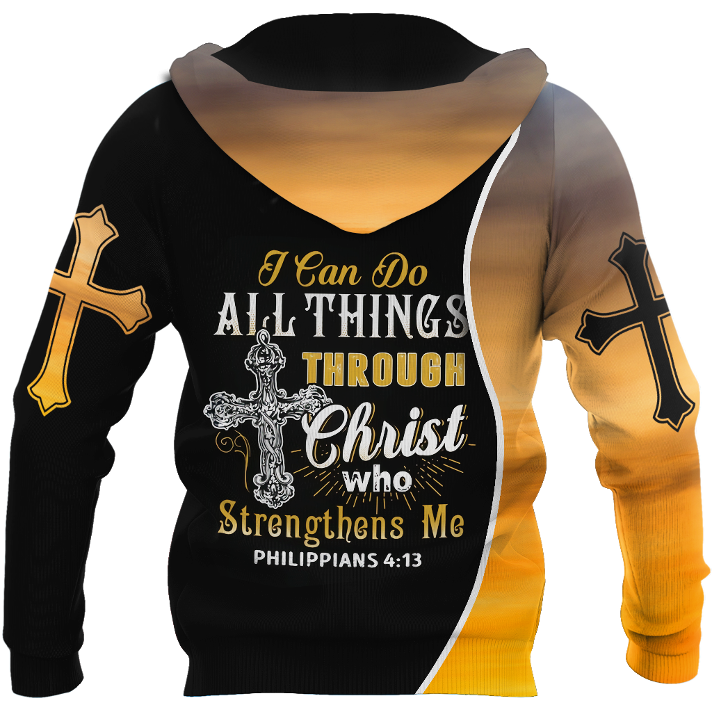 Premium Christian Jesus Personalized Name 3D All Over Printed Unisex Shirts