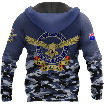 Premium Personalized Royal Australian Air Force 3D All Over Printed Unisex Shirts TN