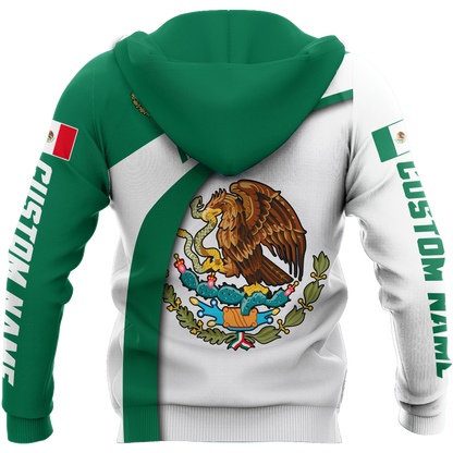 Personalized Mexican 3D All Over Printed Unisex Hoodie