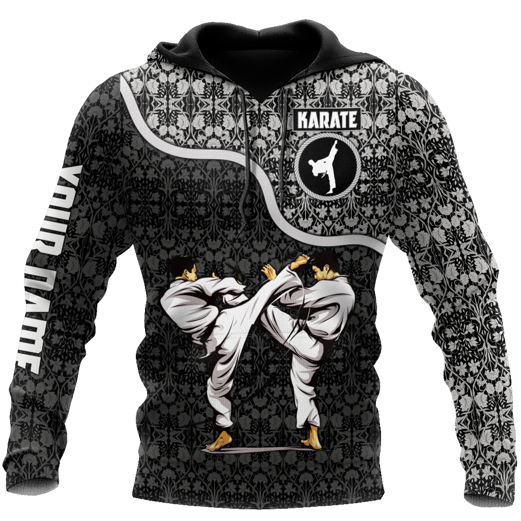 Customize Name Karate Art Hoodie For Men And Women TNA18032106