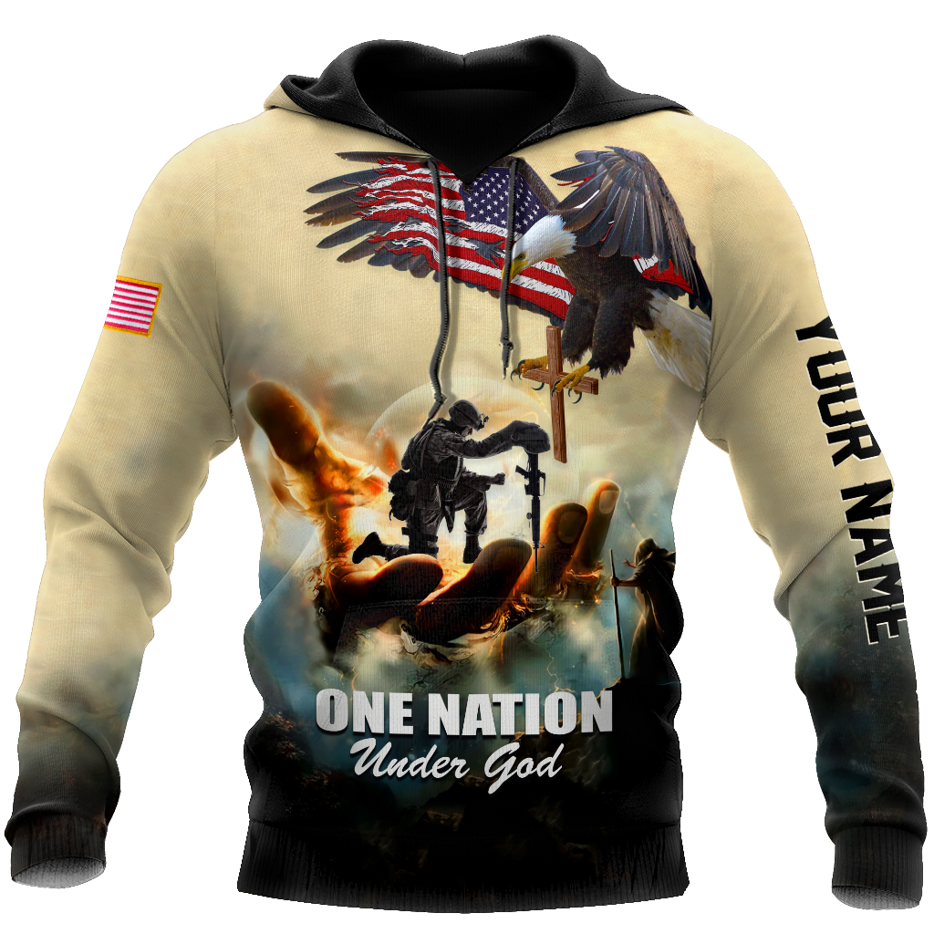 Personalized name German Army Hoodie 3D All Over Printed Unisex Shirts TNA18052103