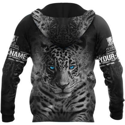 Jaguar Persionalized Your Name 3D All Over Printed Shirts KT
