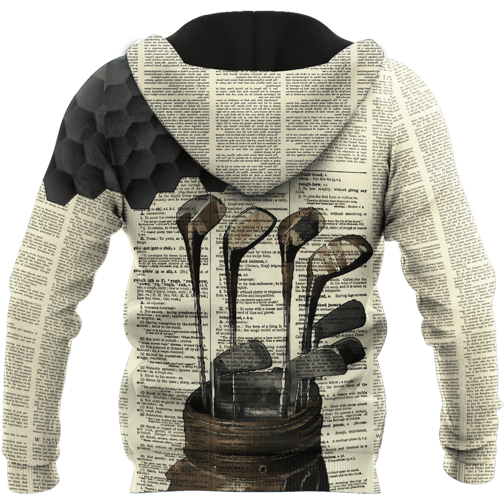Golf Dictionary 3D Printed Shirts