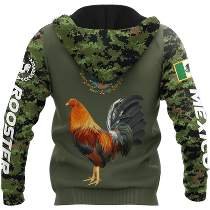 Personalized Rooster 3D Printed Unisex Shirts HHT18052105