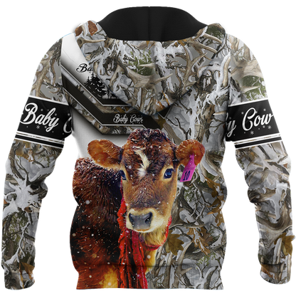 Cow 3d hoodie shirt for men and women DD11182003
