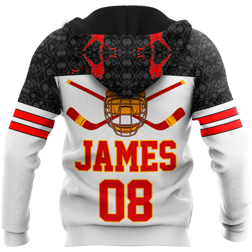 3D All Over Printed Hockey Canada Unisex Shirts Custom Name Custom number  XT