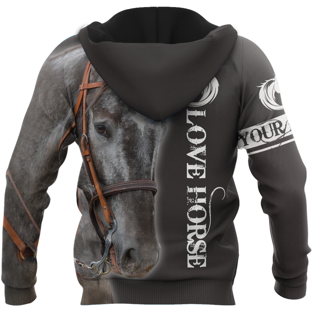 Personalized Name Horse Lovers 3D All Over Printed Unisex Shirts